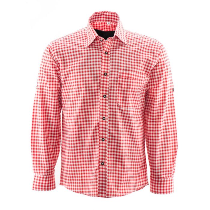 Alpenoverhemd Rood