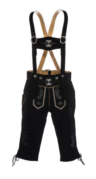 Lederhosen XXXL Black (100% suede leather)