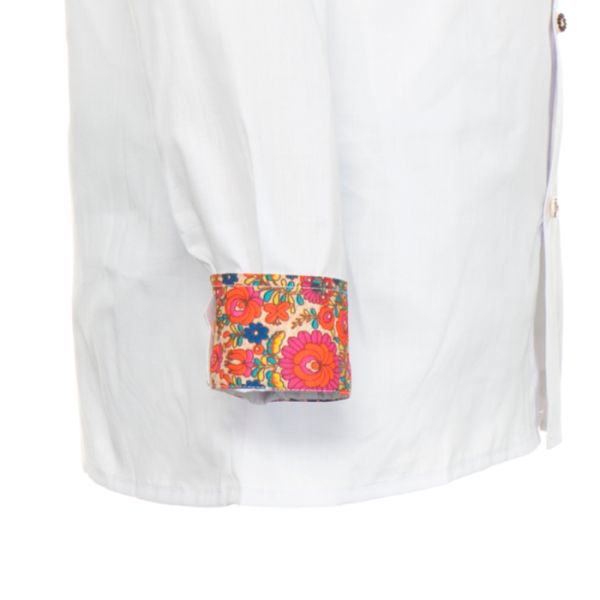 Mister Lederhosen shirt White Premium